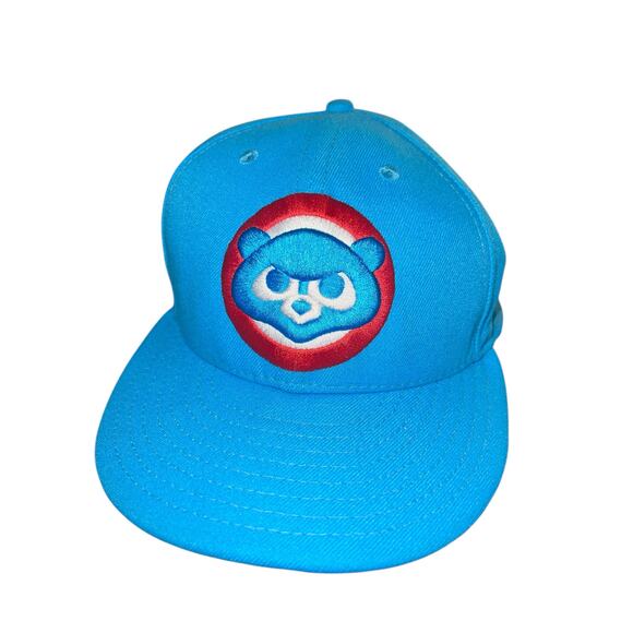 Chicago Cubs New Era Baseball Hat Fitted -Light Blue - Picture 1 of 6